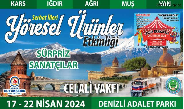 Anadolu Serhat İllerinden Yöresel Lezzetler Denizli'de: Festival Yarın Başlıyor!