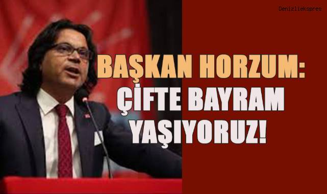 Başkan Horzum; 31 Mart’ta Denizli’miz derman belediyecilik ile buluştu
