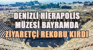 Bayram tatilinde Denizli Hierapolis (Pamukkale) Örenyeri ziyaretçi rekoru kırdı