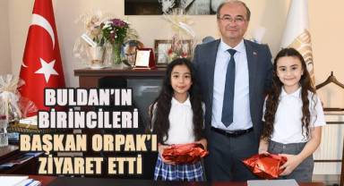 Buldan’ın Birincileri Başkan Orpak’ı ziyaret etti