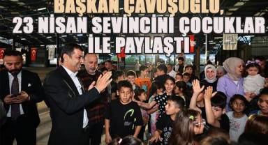 Çocuklar Büyükşehir ile 23 Nisan’ın sevincini doyasıya yaşıyor