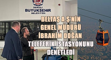 İbrahim Doğan, BELTAŞ A.Ş'deki Yeni Görevinde İlk Adımını Teleferik İstasyonunun Bakımıyla Attı