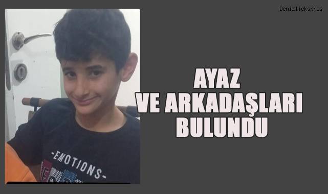 Kayıp 3 çocuktan sevindiren haber