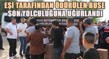 Kocası tarafından öldürülen genç kadın memleketi Denizli’de toprağa verildi