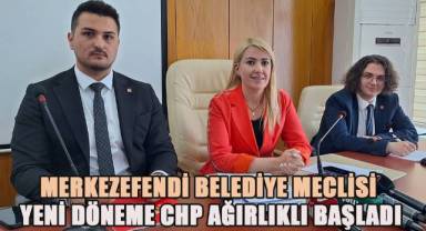 Merkezefendi Belediye Meclisi Yeni Döneme Merhaba Dedi