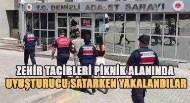 Piknik alanında uyuşturucu satan 2 şüpheli kovalamaca sonucu yakalandı