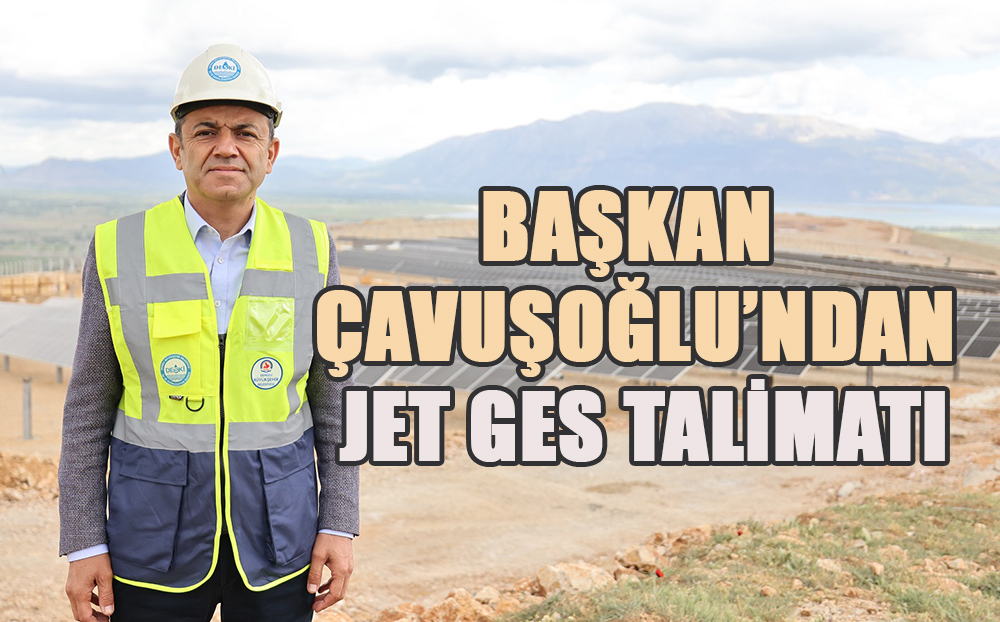 Başkan Çavuşoğlu, Çivril GES’i yerinde inceledi 