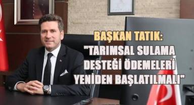 Başkan Tatık: