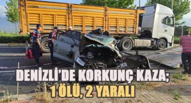 Denizli'de Ehliyetsiz Sürücü Dehşet Saçtı: 1 Ölü, 2 Yaralı