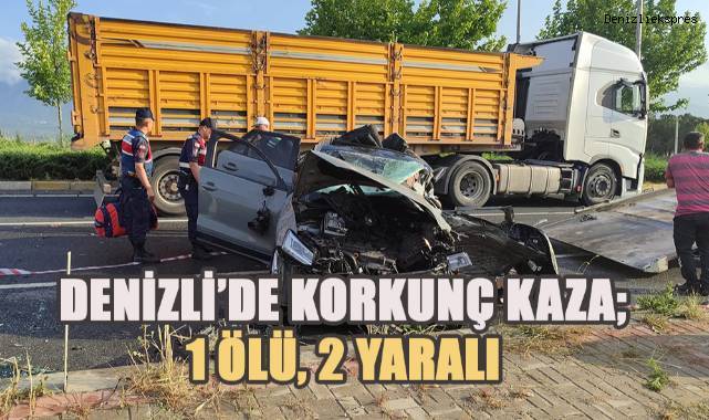 Denizli'de Ehliyetsiz Sürücü Dehşet Saçtı: 1 Ölü, 2 Yaralı