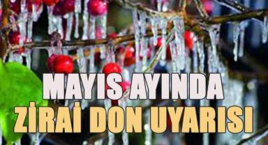 Denizli’ye Mayıs ayında zirai don uyarısı