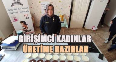 Eğitim alan 200 kadın üretim için gün sayıyor