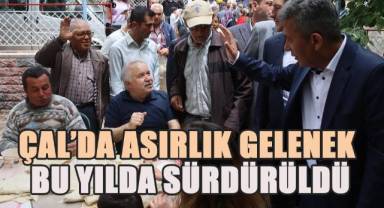 İmece usulü geleneksel etkinlikte 31 kazan keşkek ve 22 kuzu eti pişirildi