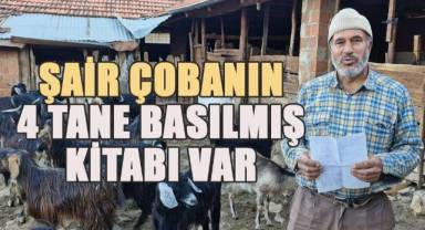 Keçilerini otlatırken şiir yazıp, türkü besteliyor