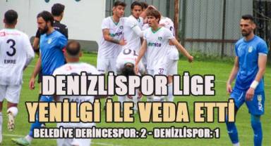 TFF 2. Lig: Belediye Derincespor: 2 - Denizlispor: 1