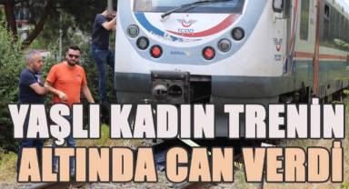 Yaşlı kadın Denizli-İzmir seferi yapan trenin altında kaldı