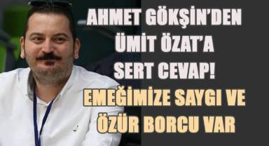 Yukatel Merkezefendi Belediyesi Asbaşkanı Gökhan Gökşin'den, Ümit Azat'a sert cevap!