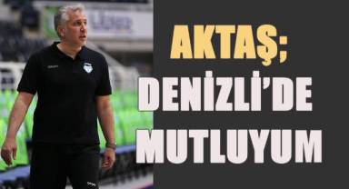 Zafer Aktaş, “Sırt sırta verip takımı ayağa kaldırdık”
