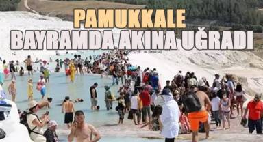9 günlük Kurban Bayramı tatilinde Pamukkale’yi 111 bin kişi ziyaret etti
