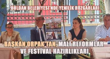 Buldan Belediye Başkanı Mehmet Ali Orpak'tan Festival ve Belediye İle İlgili Önemli Açıklamalar