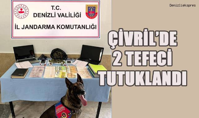 Çok sayıda senet ve tapuyla yakalanan 2 tefeci tutuklandı