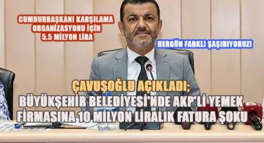 Denizli Büyükşehir Belediyesi'nde AKP'li Yemek Firmasına 10 Milyon Liralık Fatura Şoku