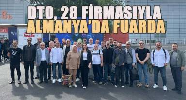 Denizli’den 28 firma Almanya fuarında incelemelerde bulundu