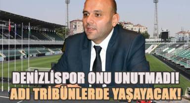 Denizlispor'dan Yasin Cinkaya'ya Anlamlı Vefa