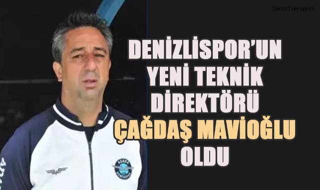 Denizlispor'un yeni teknik direktörü Çağdaş Mavioğlu oldu