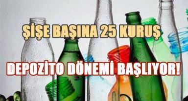 Depozito iadesi 2025'te başlıyor: Şişe getirene ödeme yapılacak