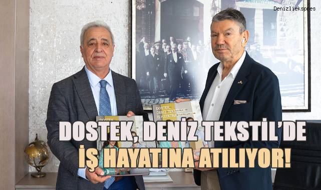 DOSTEK’den mezun olan öğrenciler, Deniz Tekstil’e ait işletmelerde istihdam edilecek.