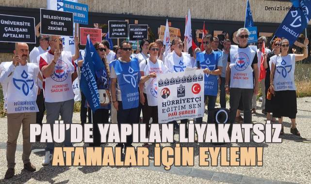 Hürriyetçi Eğitim-Sen'den Pamukkale Üniversitesi'ndeki Liyakatsiz Atamalara Sert Tepki