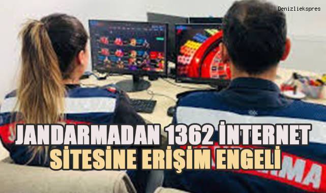 Jandarmadan 1362 internet sitesine erişim engeli