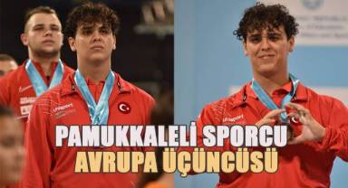 Pamukkaleli Sporcu Milli Formayla Avrupa Üçüncüsü