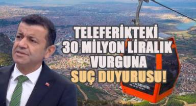 Teleferikteki 30 Milyon Liralık Vurguna Suç Duyurusu!