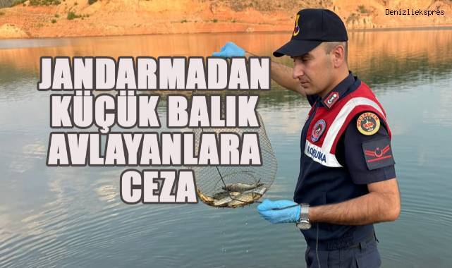 Akbaş Barajında Küçük Balık Avlayanlara 18 Bin Lira Ceza