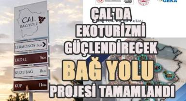 Çal'da Ekoturizmi güçlendirecek