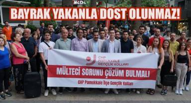 CHP Pamukkale Gençlik Kolları; Mülteci Sorununa Acil Çözüm