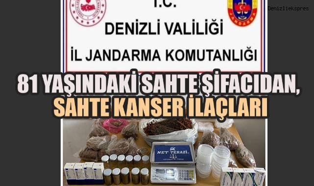 Denizli'de 81 yaşındaki sahte şifacıya JASAT operasyon düzenlendi