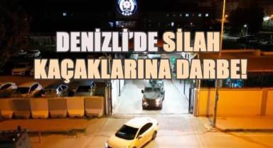 Denizli’de silah kaçaklarına ‘Mercek-21’ operasyonu