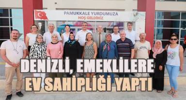Emekliler, Denizli’nin tarihi ve doğal güzelliklerine hayran kaldı