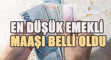 En düşük emekli maaşı belli oldu