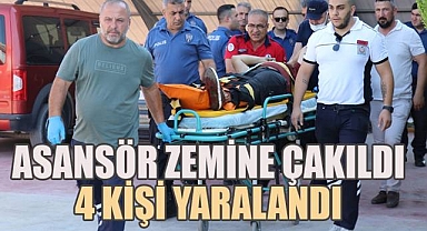 Merkezefendi'de asansör kazası: 4 kişi yaralandı