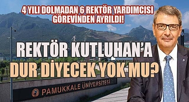 PAÜ'de rektör yardımcılarının istifa serisi devam ediyor