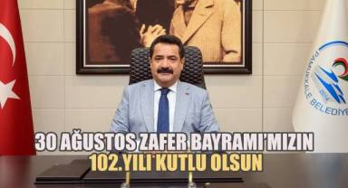Başkan Ertemur; 30 Ağustos Zafer Bayramı’mızın 102.yılı kutlu olsun