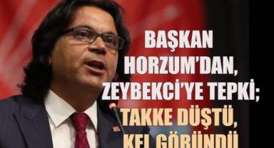 Başkan Horzum, Zeybekci'ye sordu; 22 Yıldır ülkeyi kim yönetiyor?
