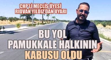 CHP'li meclis üyesi Rıdvan Yıldız'dan uyarı,