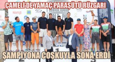Dünya Yamaç Paraşütü Şampiyonası Çameli’de coşkuyla tamamlandı
