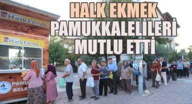 HALK EKMEK PAMUKKALELİLERİ MUTLU ETTİ
