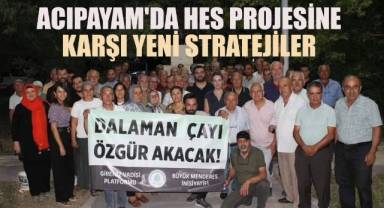 HES Üretim Tesisi projesine karşı yeni stratejiler konuşuldu